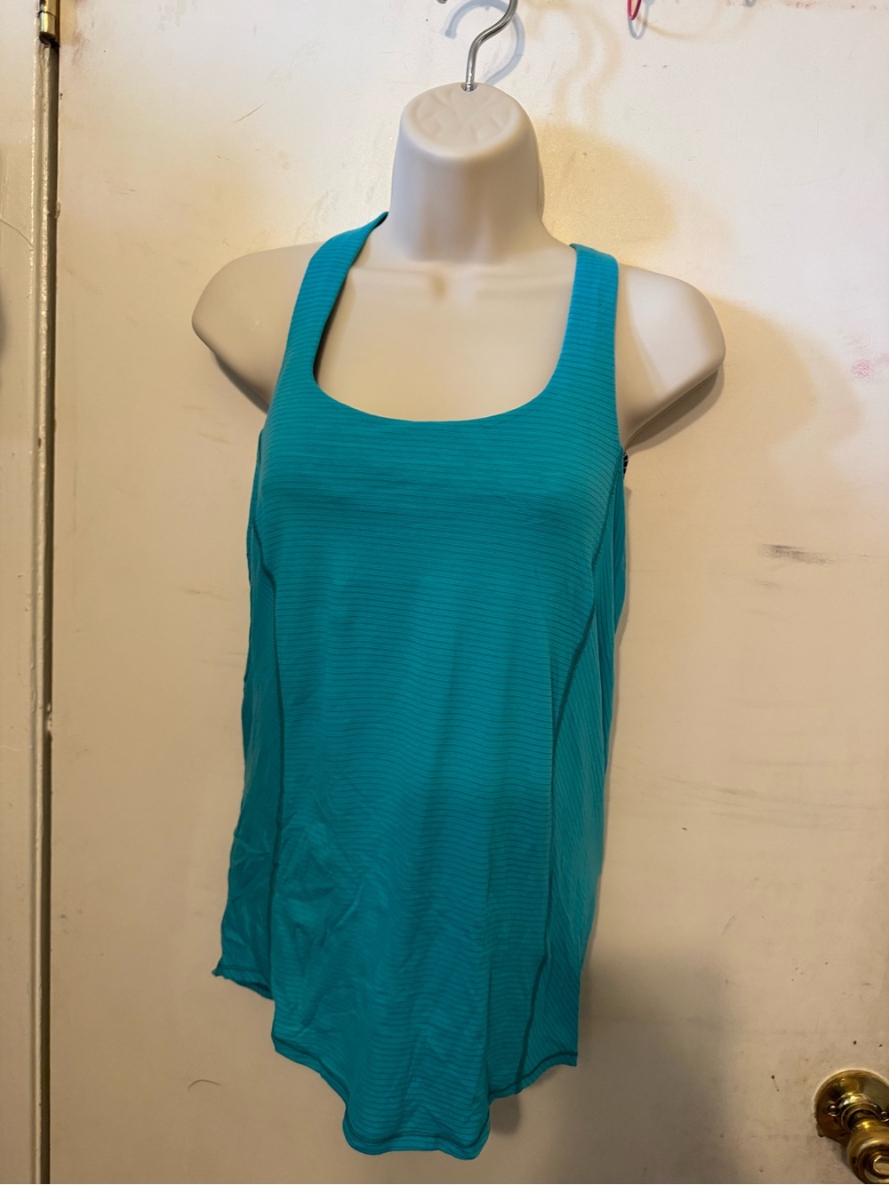 lululemon athletica Teal Scoop Neck Tank